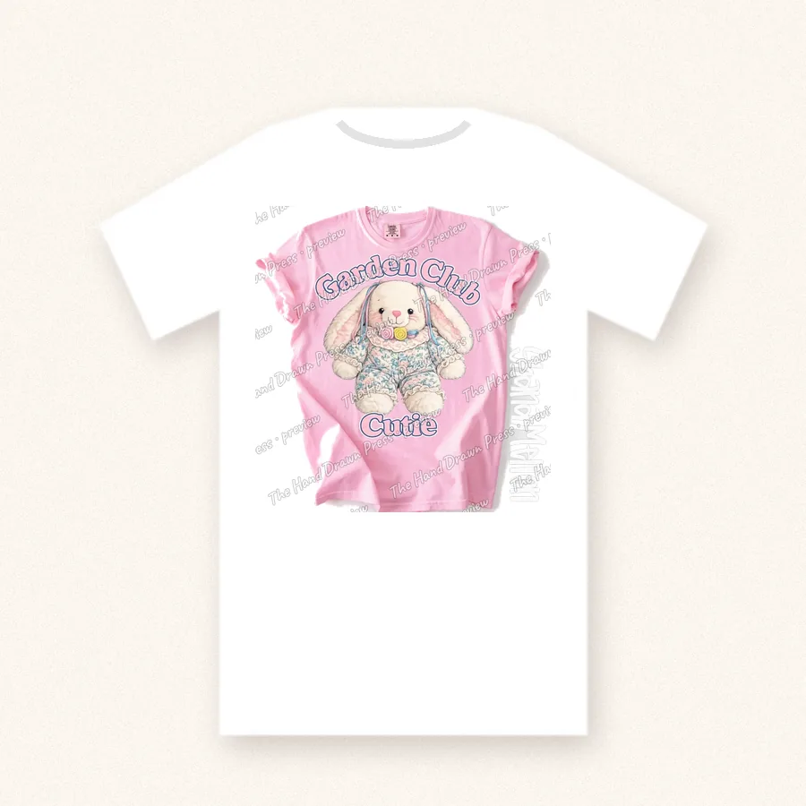 Garden Club Cutie design on a unisex t-shirt