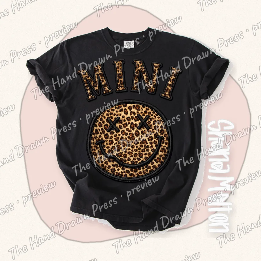 Leopard Smiley Mini
