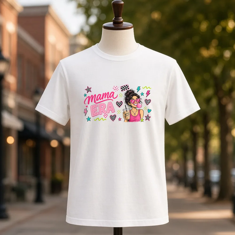 Mama Era PNG design on a tee