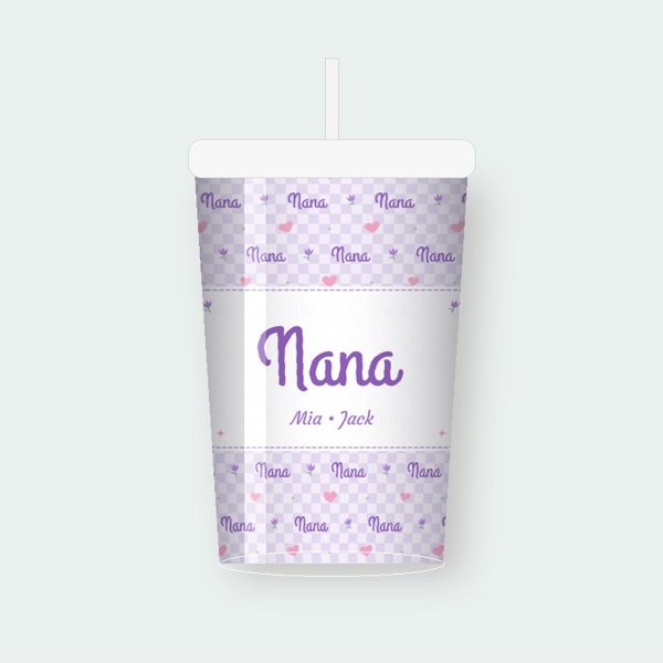 Nana Lilac Tulip personalized tumbler