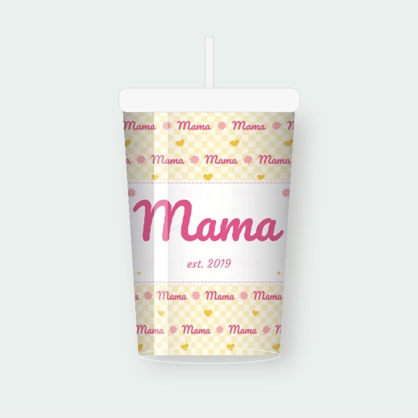 Mama Butter Daisy personalized tumbler