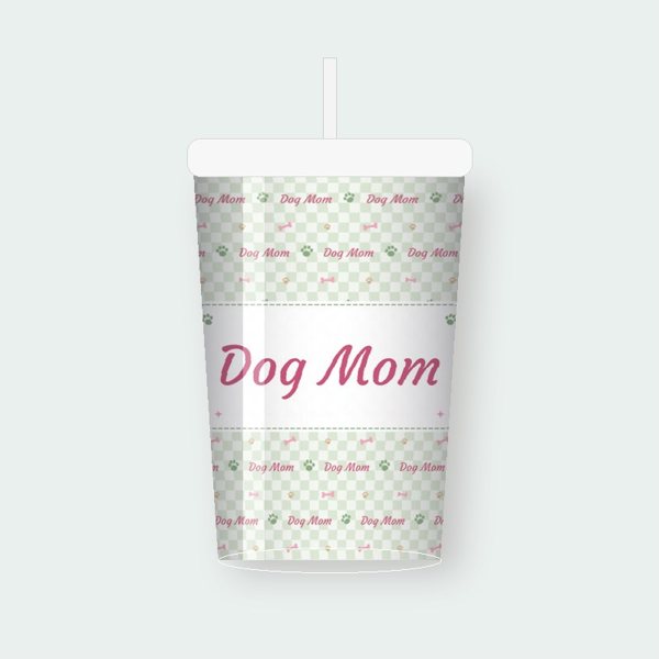 Dog Mom Sage Paws personalized tumbler