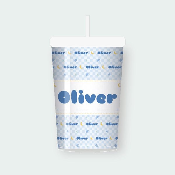 Kids Oliver Moon personalized tumbler